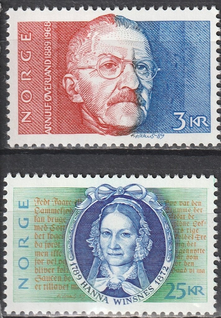 Noorwegen Michel nr. 1031-1032 Postfris, Postzegels en Munten, Postzegels | Europa | Scandinavië, Verzenden, Noorwegen, Postfris