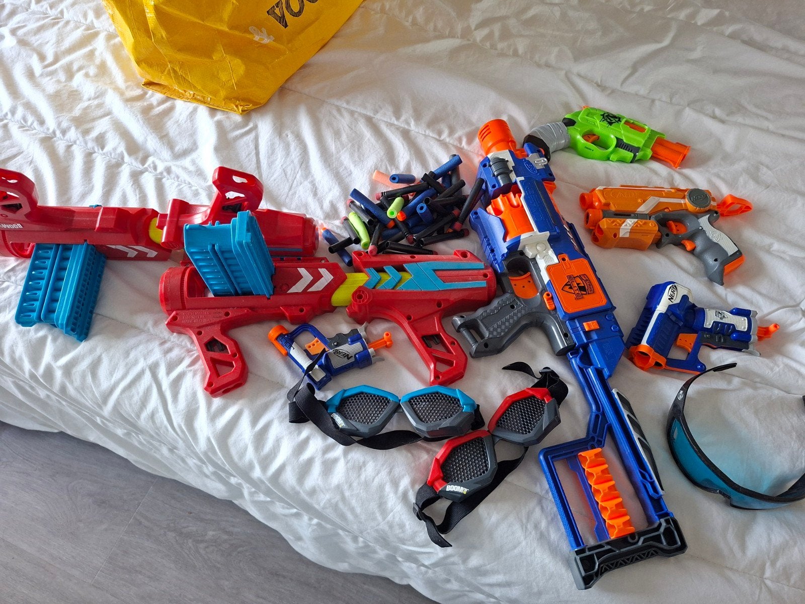 nerf pistolen en accesoires, Ophalen