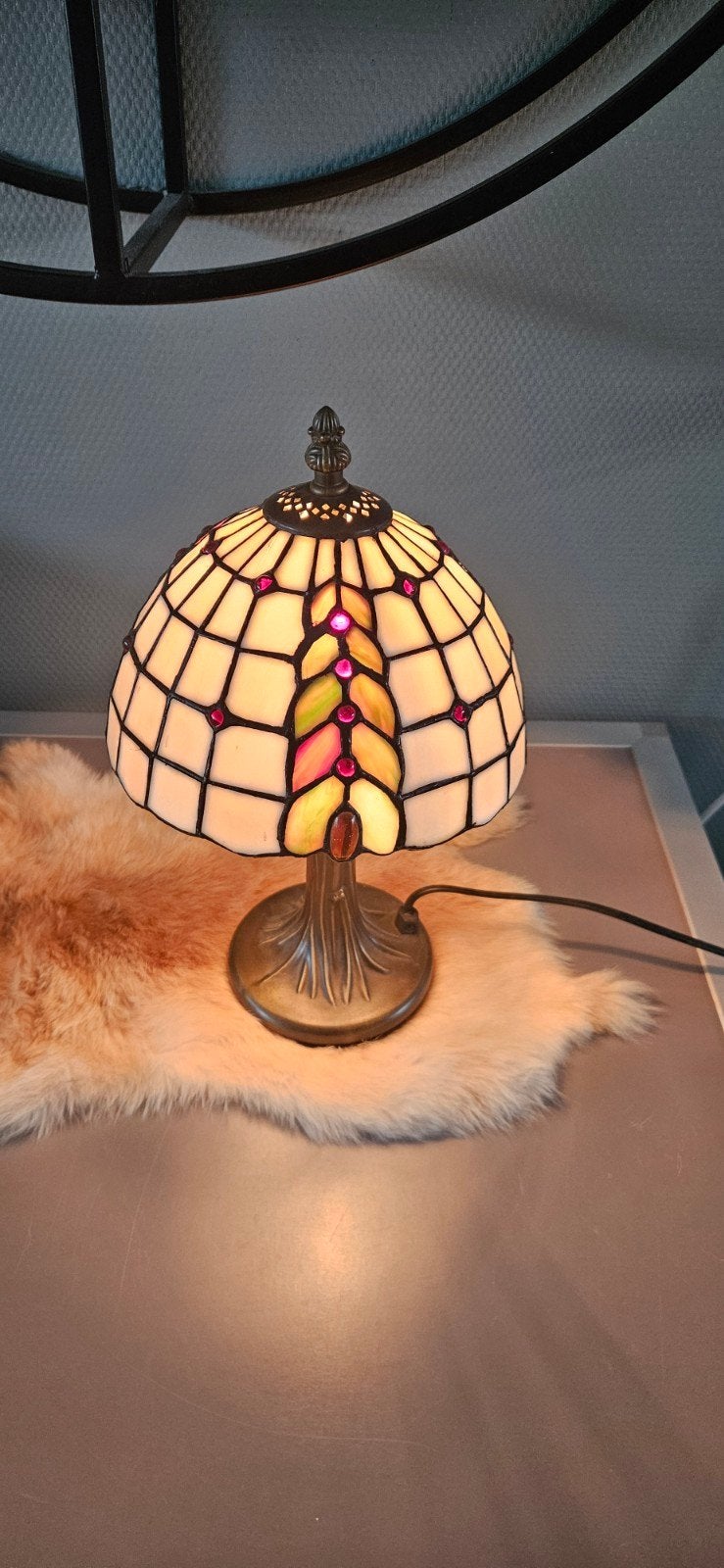 Tiffany Stijl Tafellamp, Antiek en Kunst, Ophalen of Verzenden