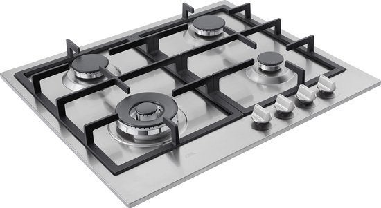 ETNA KG959RVSA Wokbrander RVS (Gaskookplaat) *nieuw*, Nieuw, Inbouw, Info@Etna.nl, Etna