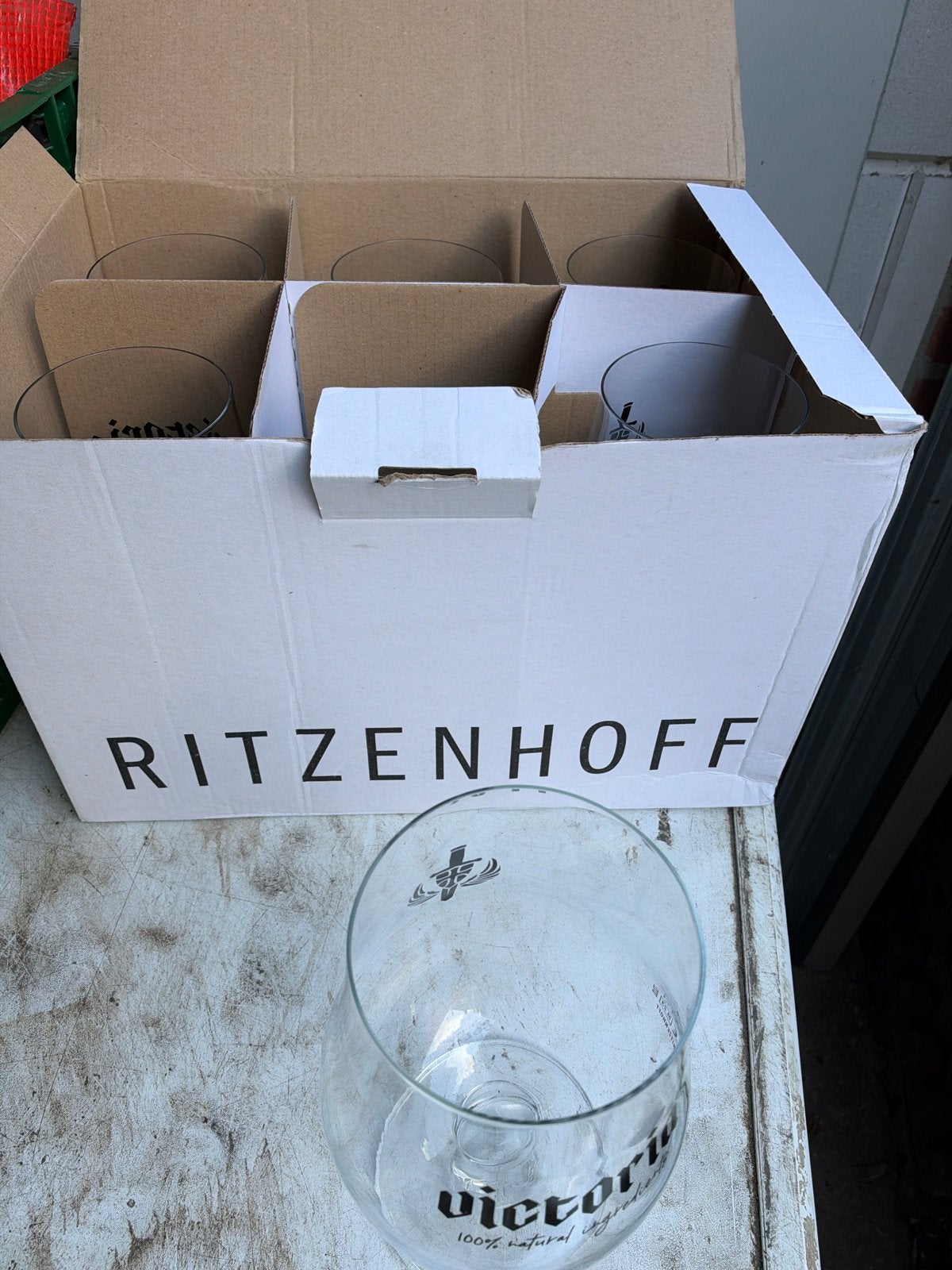Ritzenhoff Victoria Glazen - Set van 6, Nieuw, Ophalen of Verzenden, Overige merken, Glas
