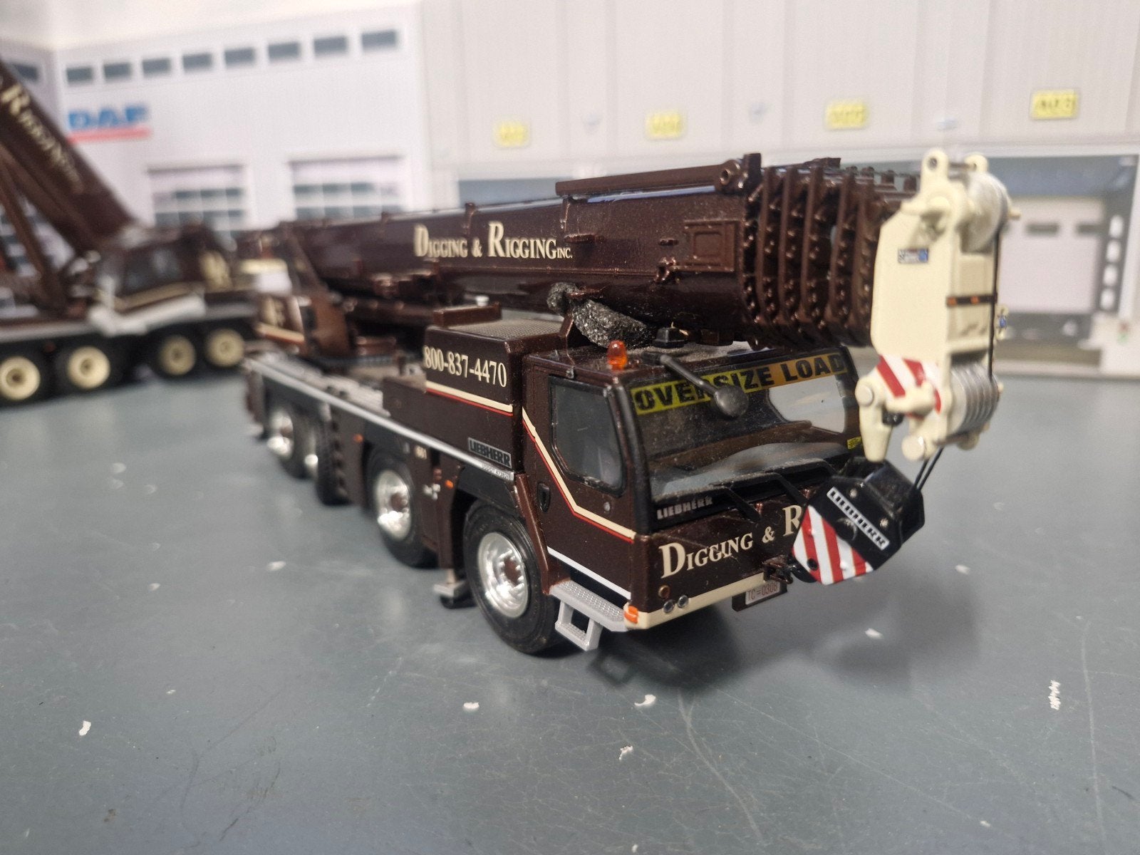 liebherr ltm 1090 wsi  rigging & digging