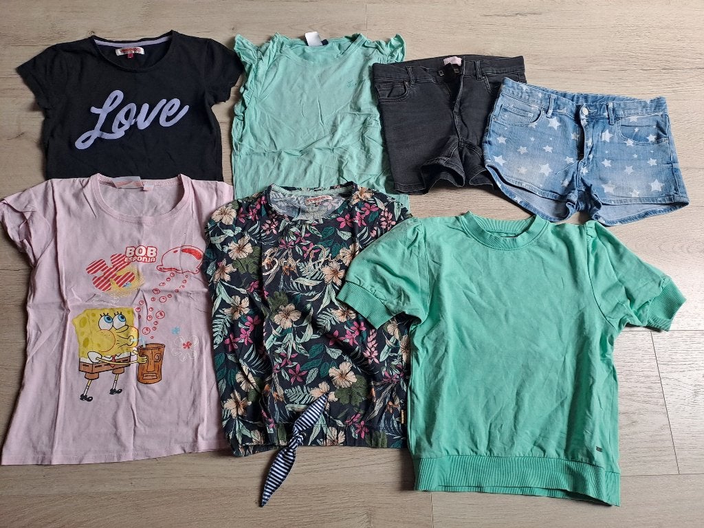 Zomer kledingpakket meisje maat 152, Ophalen of Verzenden, Gebruikt, Maat 152