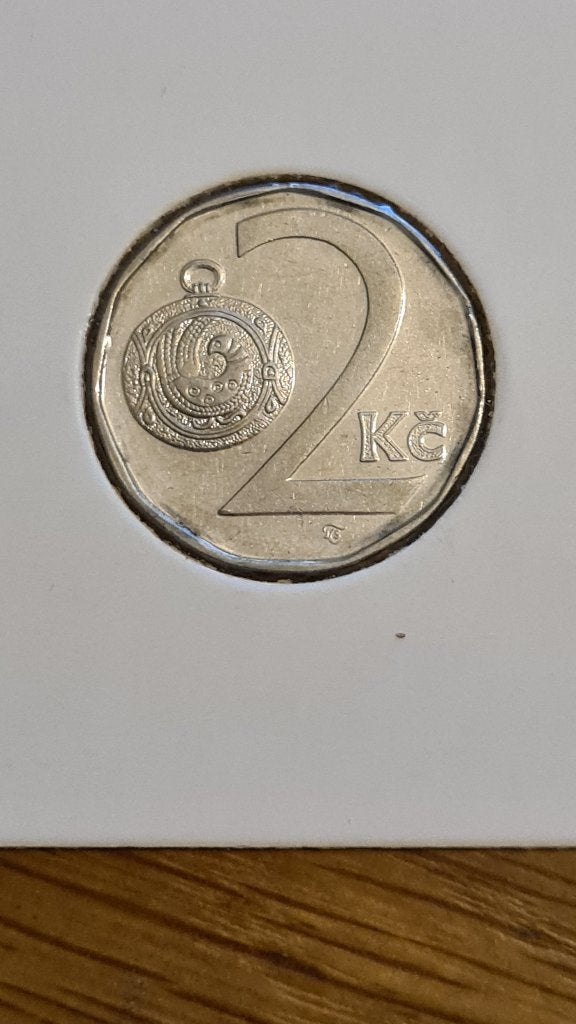 Tsjechië - 1 Koruna 1993, Verzenden, Overige landen, Losse munt