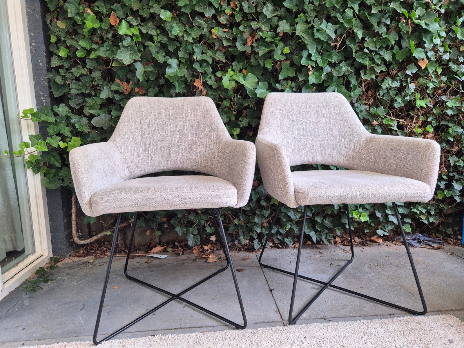 Twee comfortabele eetkamerstoelen met armleuningen Eijerkamp, Ophalen, Twee, Overige kleuren, Zo goed als nieuw