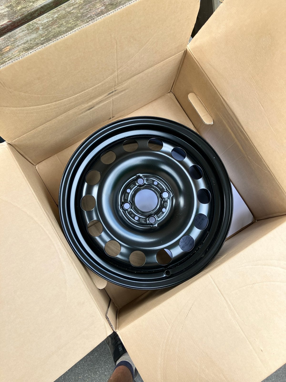 Nieuwe ALCAR stalen velg 15 inch – 5,5Jx15 ET45 4x100, Ophalen, 15 inch, Velg(en), Nieuw