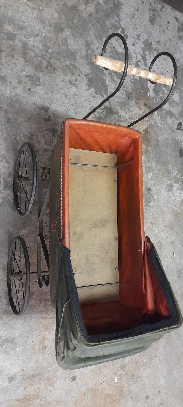 poppen wagen groen zwart, Ophalen of Verzenden, Hondenkar