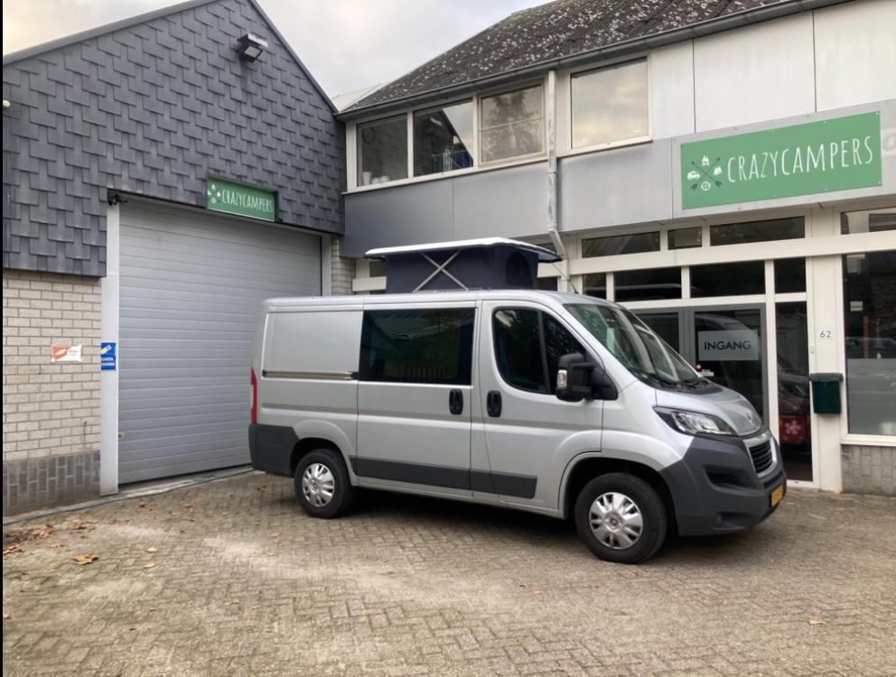 Hefdak pop-up dak Fiat Ducato Peugeot Boxer Citroën Jumper, ., Nieuw, Ophalen of Verzenden, Crazycampers