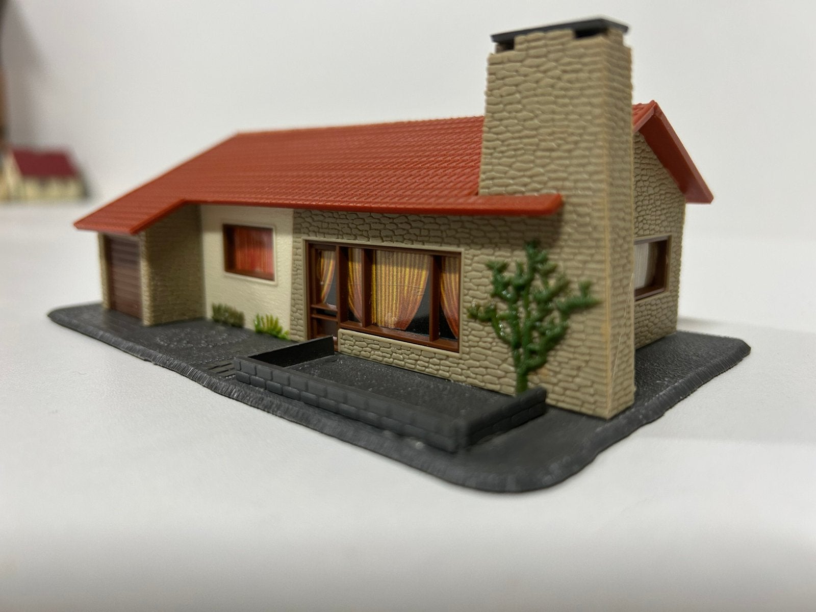 Modelspoorbaan huisje, Overige merken, Gebruikt, Gelijkstroom of Wisselstroom, Brug, Tunnel of Gebouw