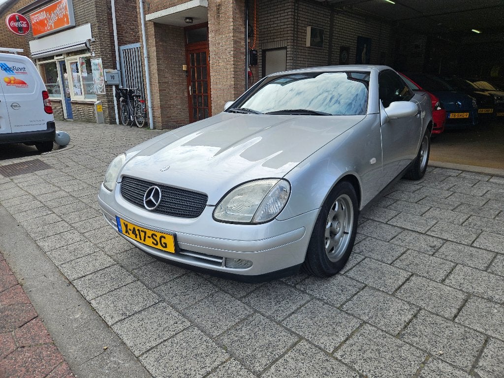 Mercedes-Benz Mercedes SLK 200 Cabriolet 2001 Grijs, Auto's, Automaat, 1998 cc, Cabriolet, 1239 kg