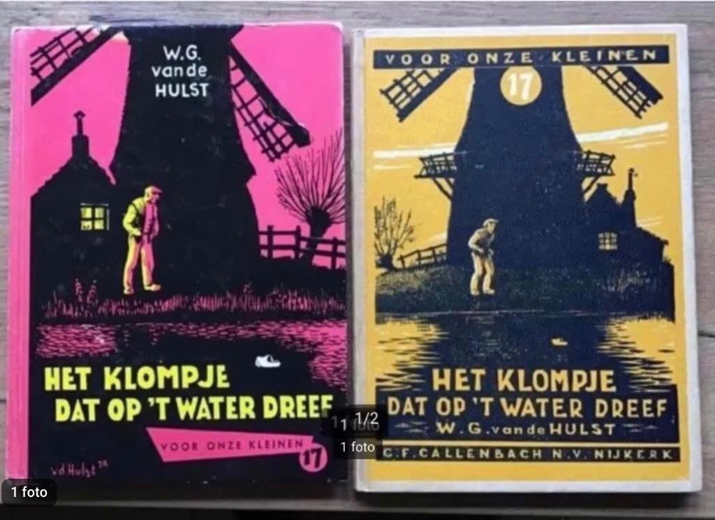Het klompje dat op´t water dreef door W.G.van de Hulst, Ophalen of Verzenden, Gelezen, Fictie algemeen