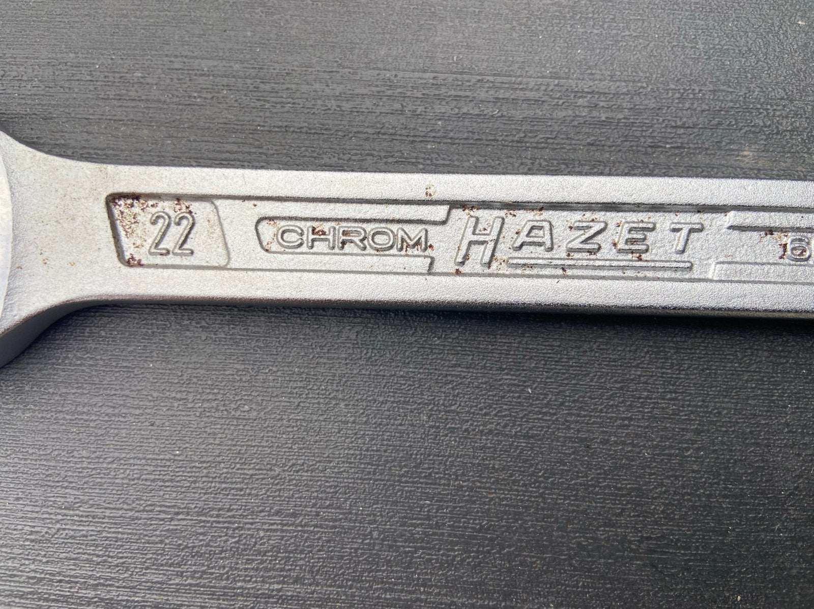 Hazet steek ring ratel 22 mm sleutel, Auto diversen, Ophalen of Verzenden, Zo goed als nieuw