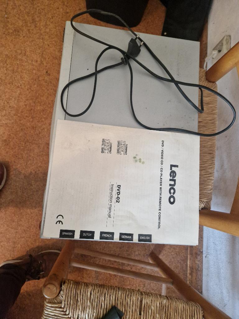 Dvd speler Lenco, Ophalen, Gebruikt