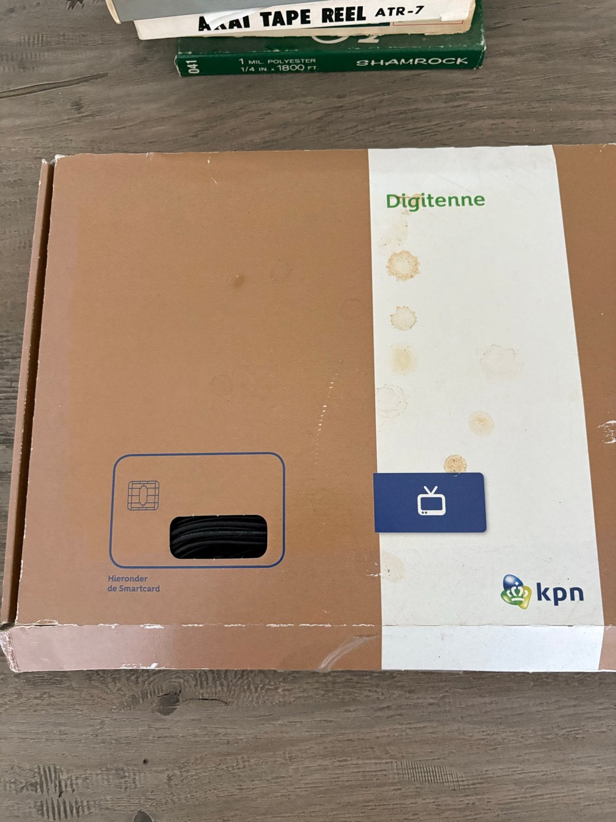 KPN Digitenne ontvanger met insteekkaart en antenne, Ophalen, Zo goed als nieuw, Decoder