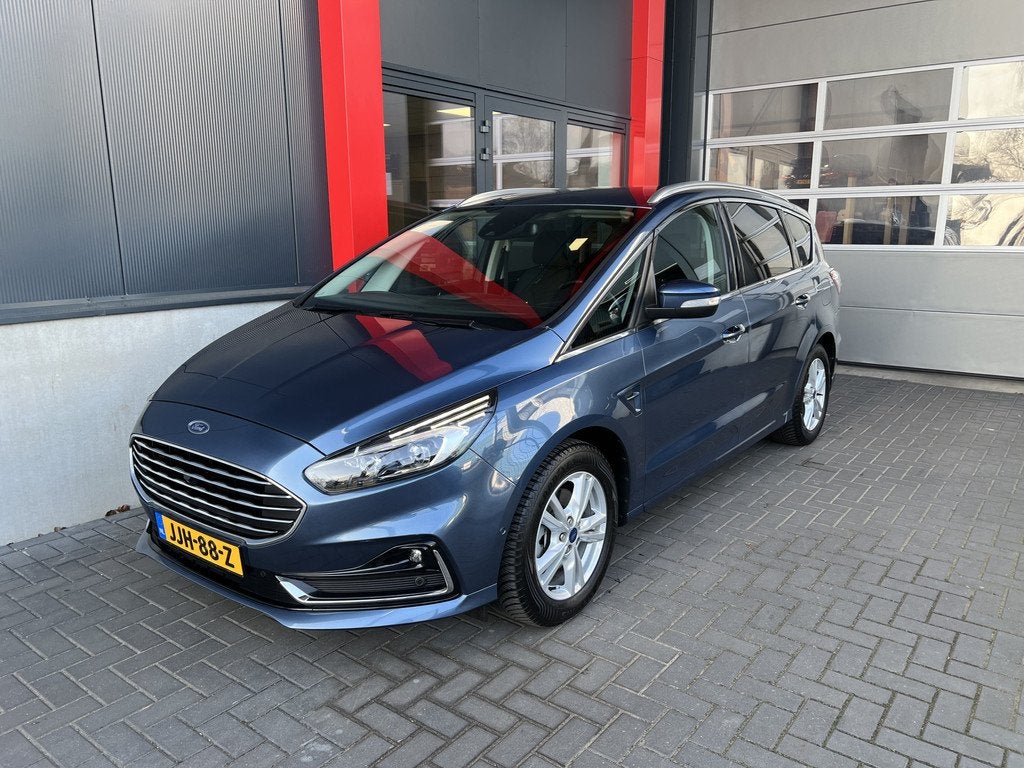 Ford S-Max 2.5i HEV Titanium Winterpack | Trekhaak | Adaptie, Auto's, Ford, Bedrijf, Te koop, S-Max, ABS, Achteruitrijcamera, Airbags