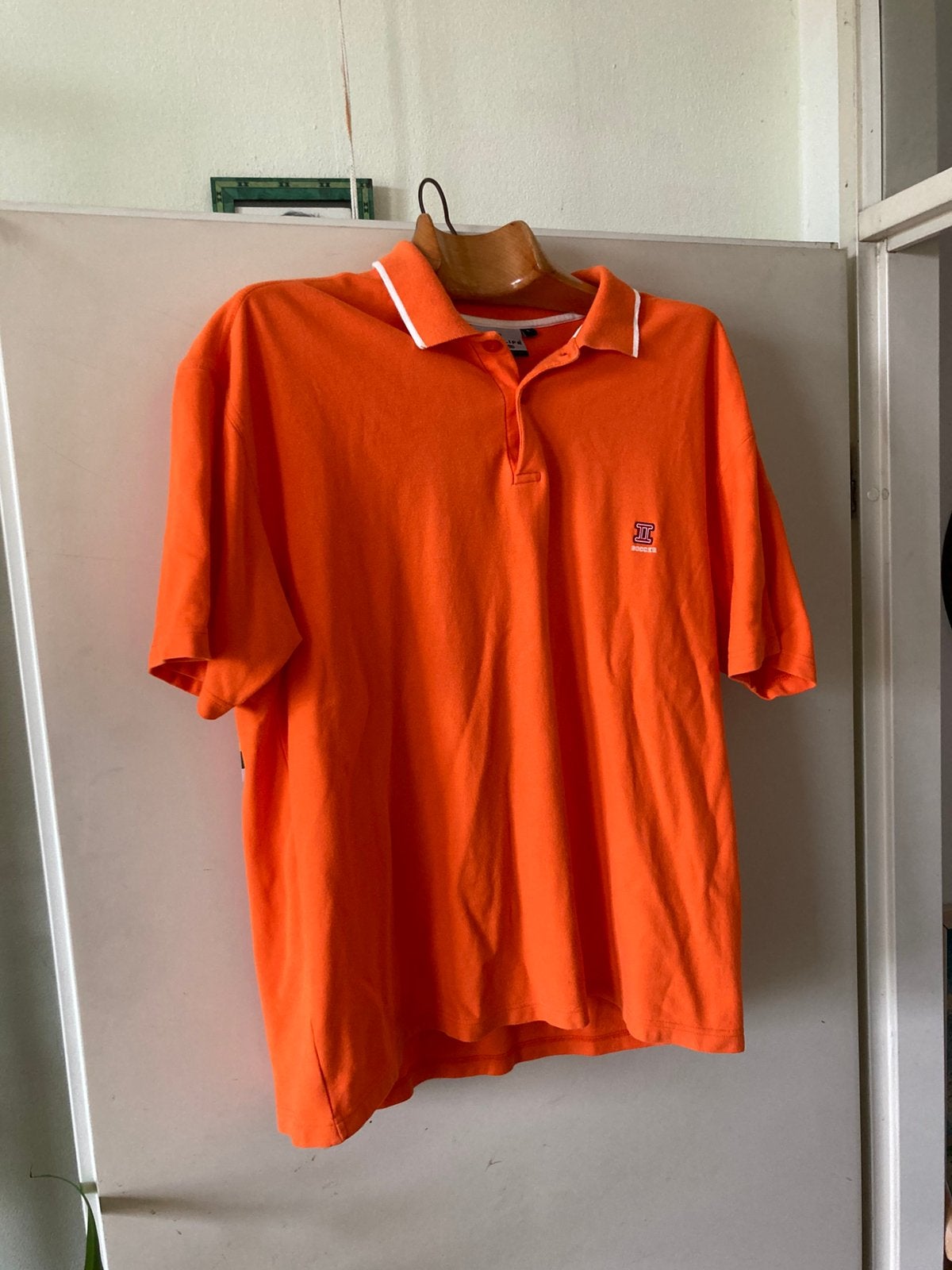Twinlife oranje polo, Ophalen of Verzenden, Gedragen, Maat 52/54 (L), Oranje