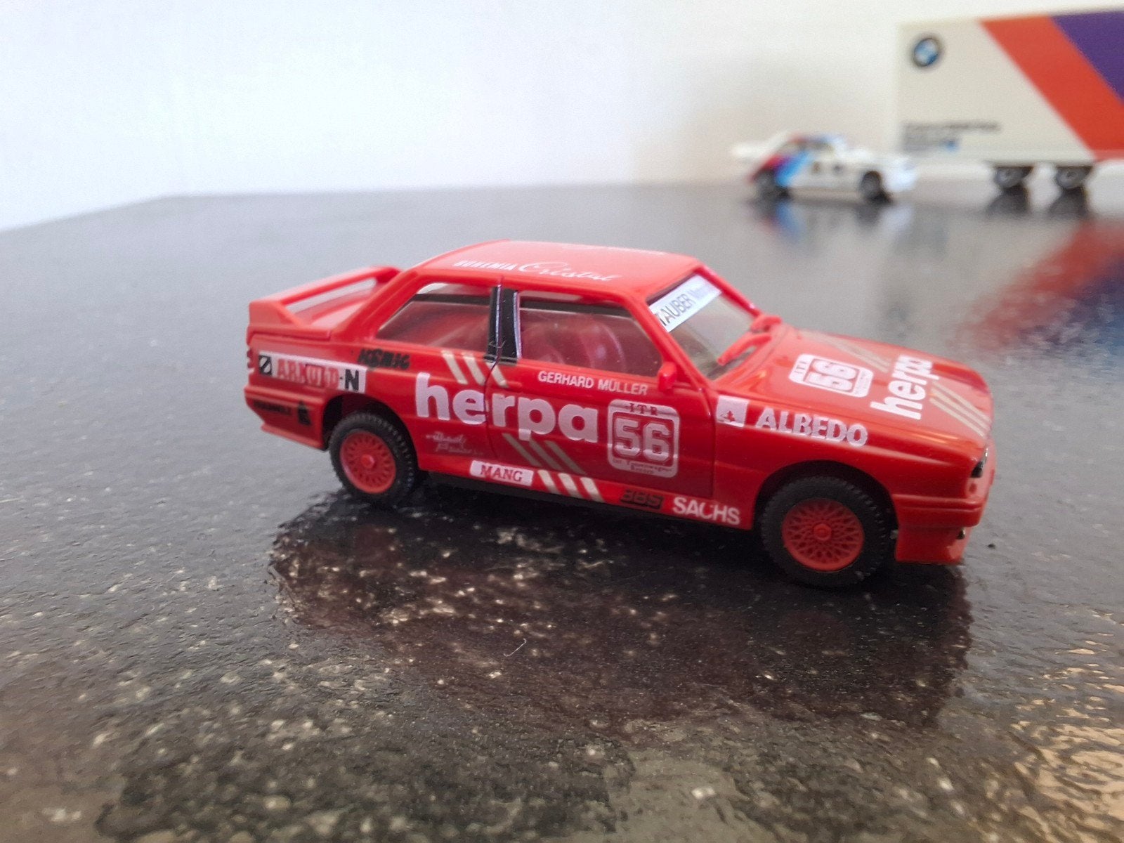 BMW M3 schaalmodel Herpa 1:87, Ophalen of Verzenden, Zo goed als nieuw, Auto, Herpa