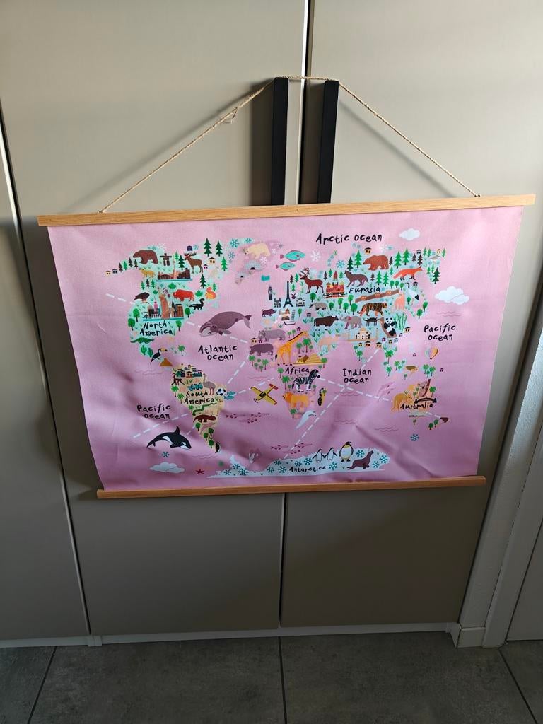 Gratis baby kinder poster, Kinderen en Baby's, Ophalen of Verzenden, Gebruikt, Wanddecoratie