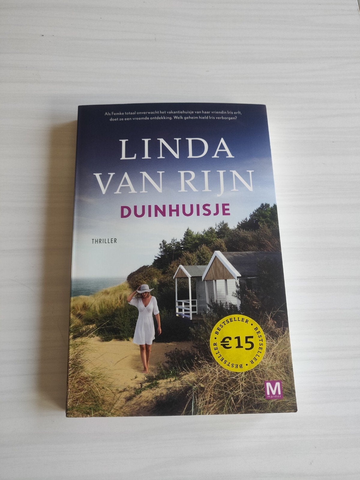 Linda van Rijn - Duinhuisje (Thriller), Boeken, Thrillers, Ophalen of Verzenden, Gelezen, Linda van Rijn, Nederland