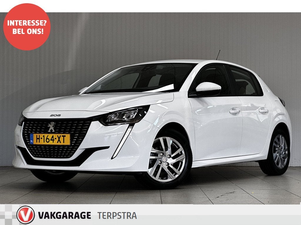 Peugeot 208 1.2 PureTech Blue Lease Active/ /Camera /LED Kop, Auto's, Peugeot, Bedrijf, Te koop, ABS, Achteruitrijcamera, Airbags