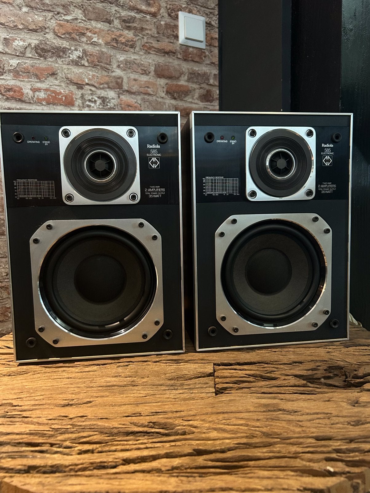Philips   Radiola. mfb585, Audio, Tv en Foto, Luidsprekers, Ophalen, Gebruikt, Minder dan 60 watt, Philips