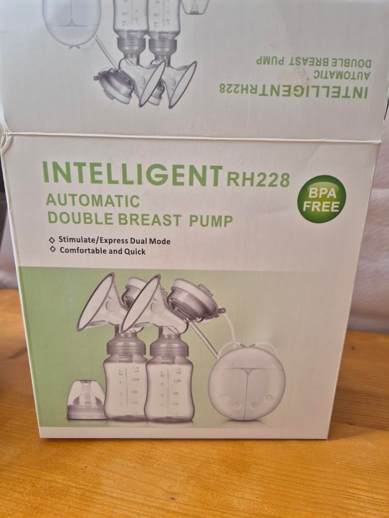 Intelligent RH228 Automatische Dubbele Borstkolf BPA-vrij, Ophalen, Zo goed als nieuw, Borstkolf