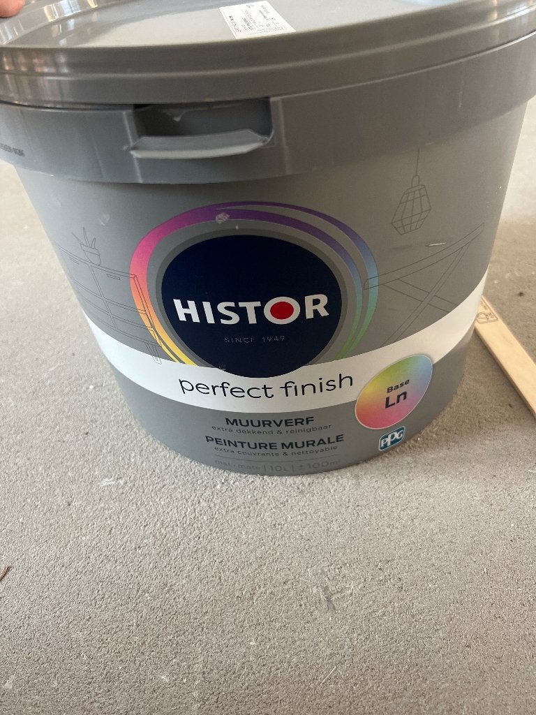 Histor muurverf beige, Ophalen, Beige, Nieuw, Verf