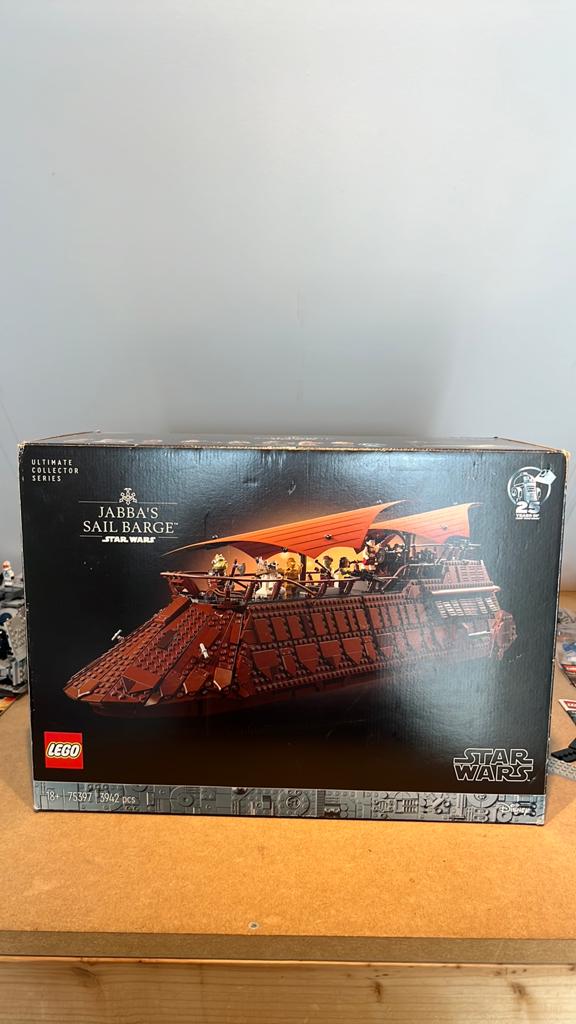Lego 75397 Star Wars Jabba’s Sail Barge (compleet!), Kinderen en Baby's, Speelgoed | Duplo en Lego, Ophalen of Verzenden, Zo goed als nieuw