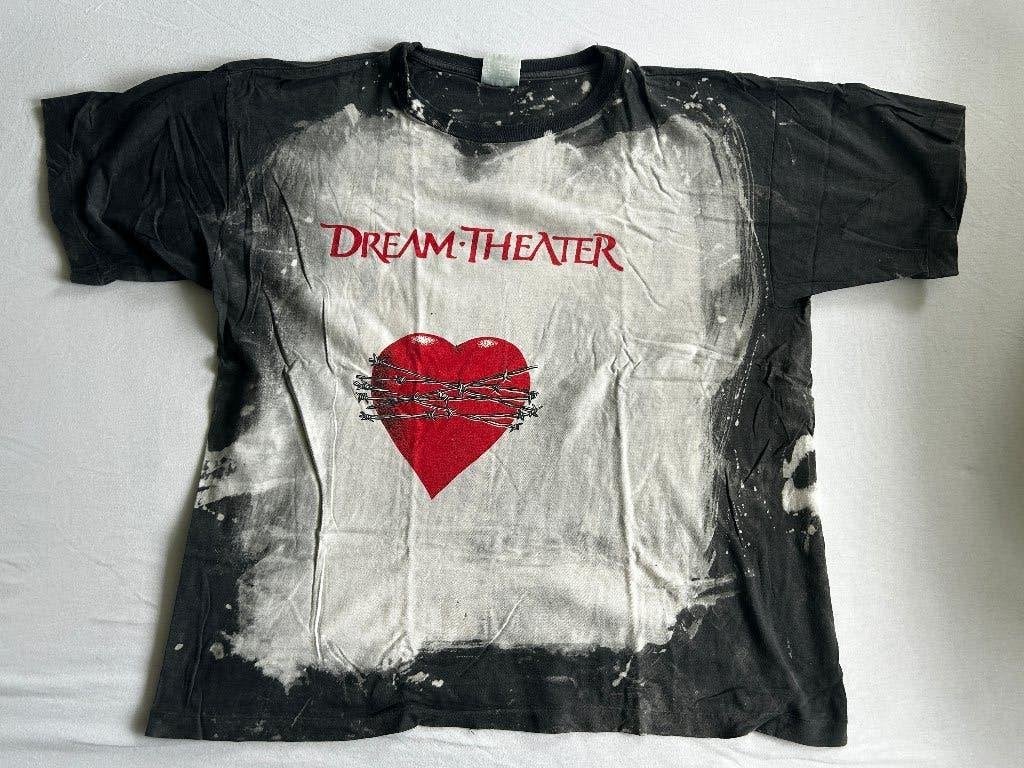 Vintage Metal shirt Aardschokdag 1993, Ophalen of Verzenden, Gedragen, Maat 56/58 (XL), Zwart