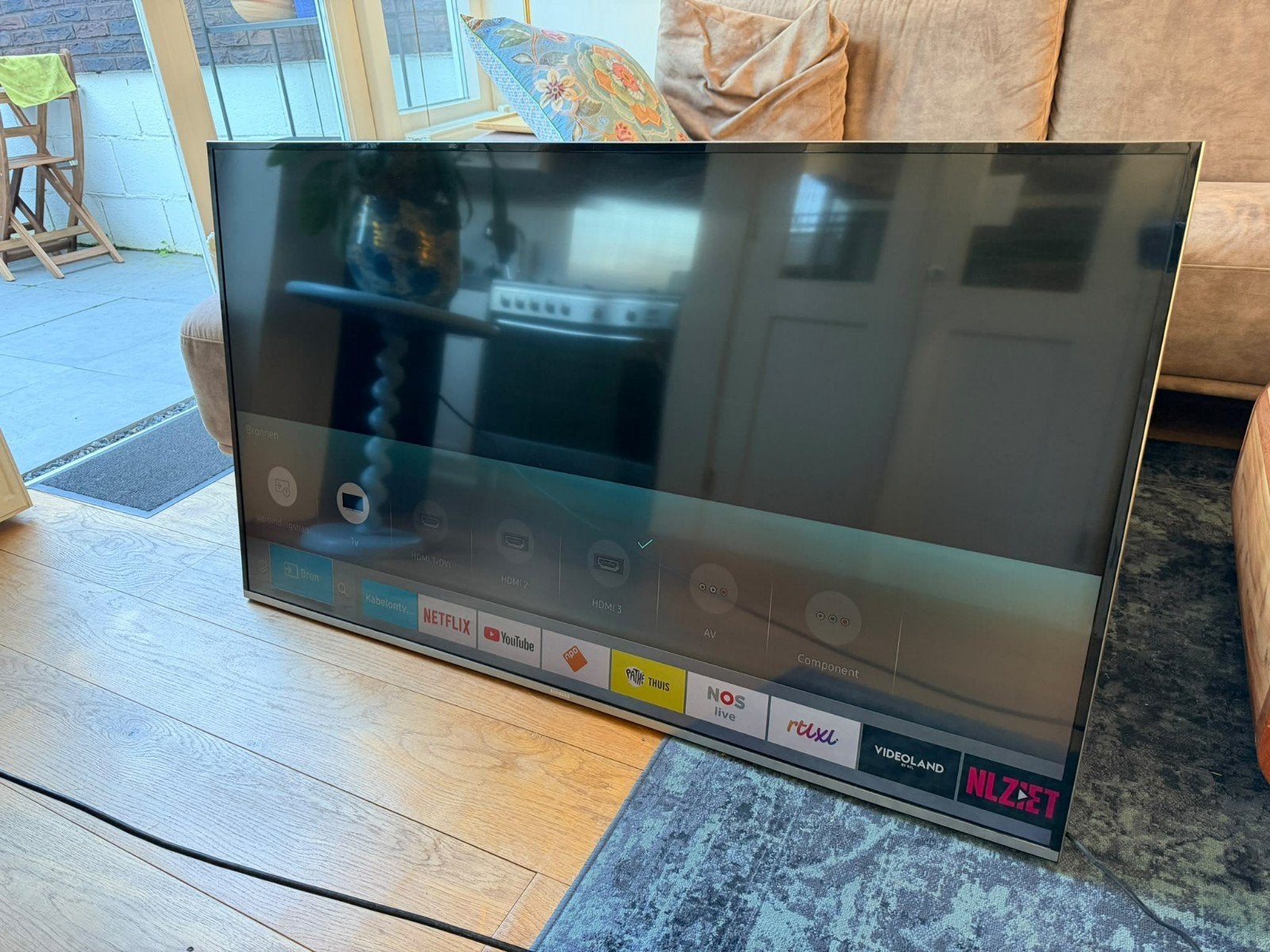 Samsung TV The Frame 55 inch QLED – compleet en werkend