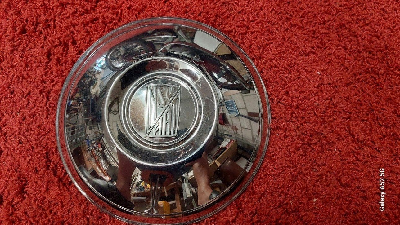 NSU/FIAT Wieldop - Klassieke Auto Onderdeel, Auto diversen, Wieldoppen, Ophalen of Verzenden, Gebruikt