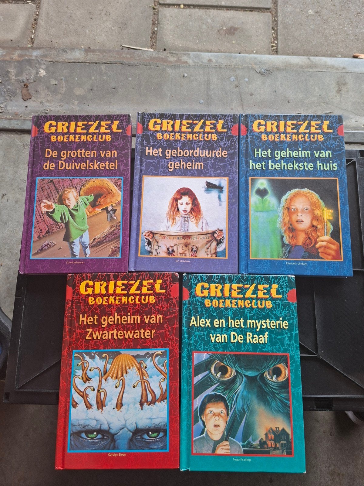 Verschillende griezelboeken vanaf 10 jaar, Ophalen of Verzenden, Zo goed als nieuw, Fictie