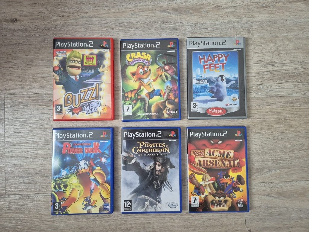 PlayStation 2 spellen, Gebruikt, Ophalen, Avontuur en Actie, 3 spelers of meer