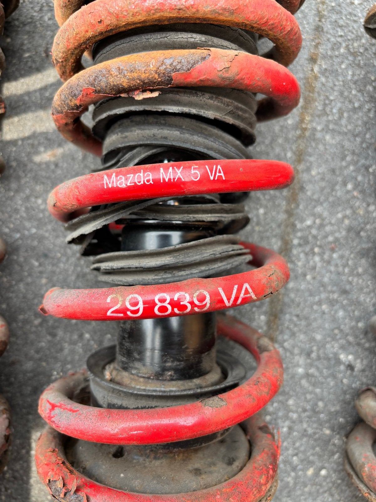 Verlagingsveren Mazda MX5 NA 35mm met originele schokbrekers, Ophalen, Gebruikt, Mazda