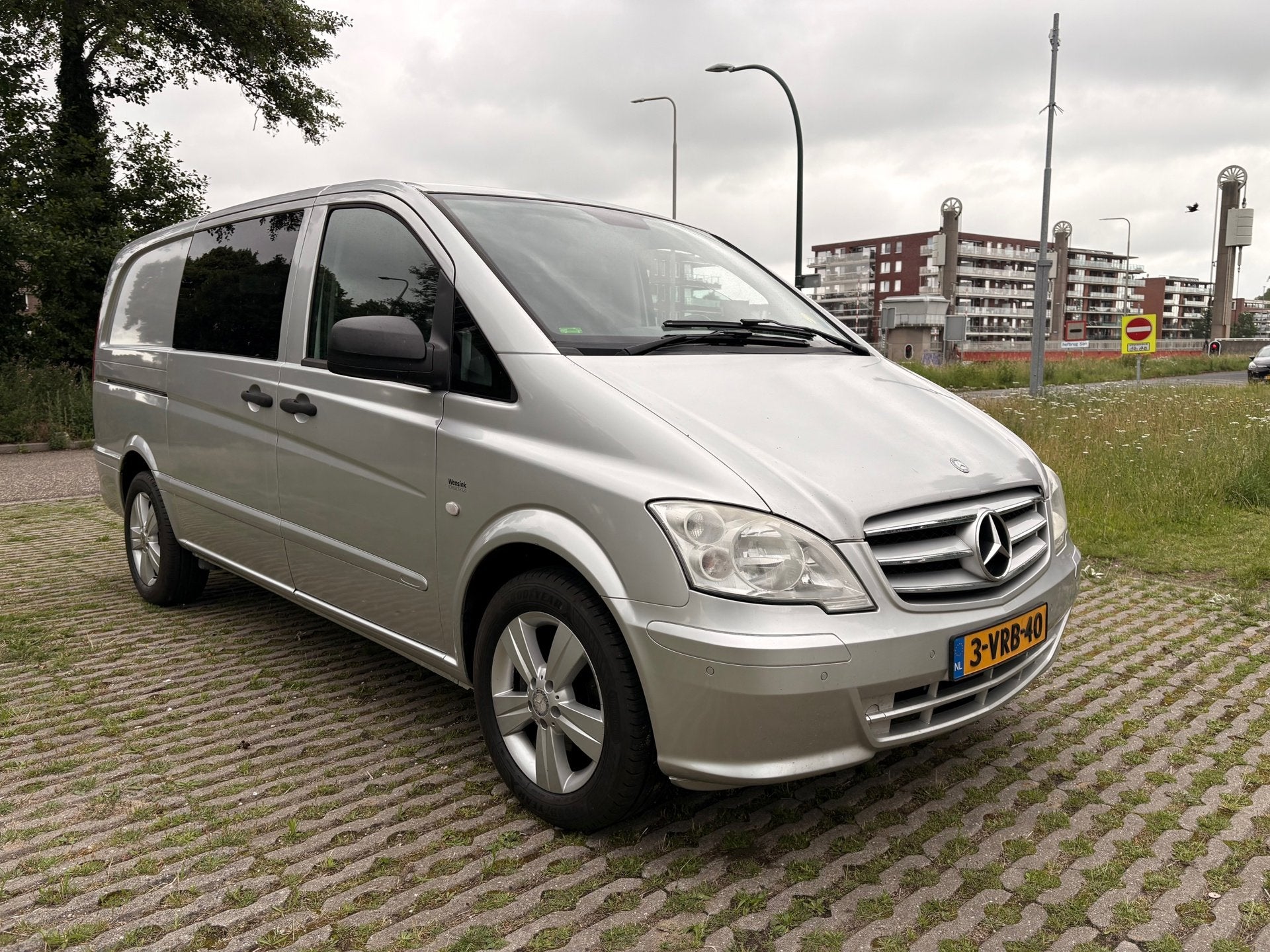 Mercedes-Benz Vito 110 CDI 320 Functional Lang DC Luxe - rol, 13 km/l, Euro 5, Gebruikt, 4 stoelen