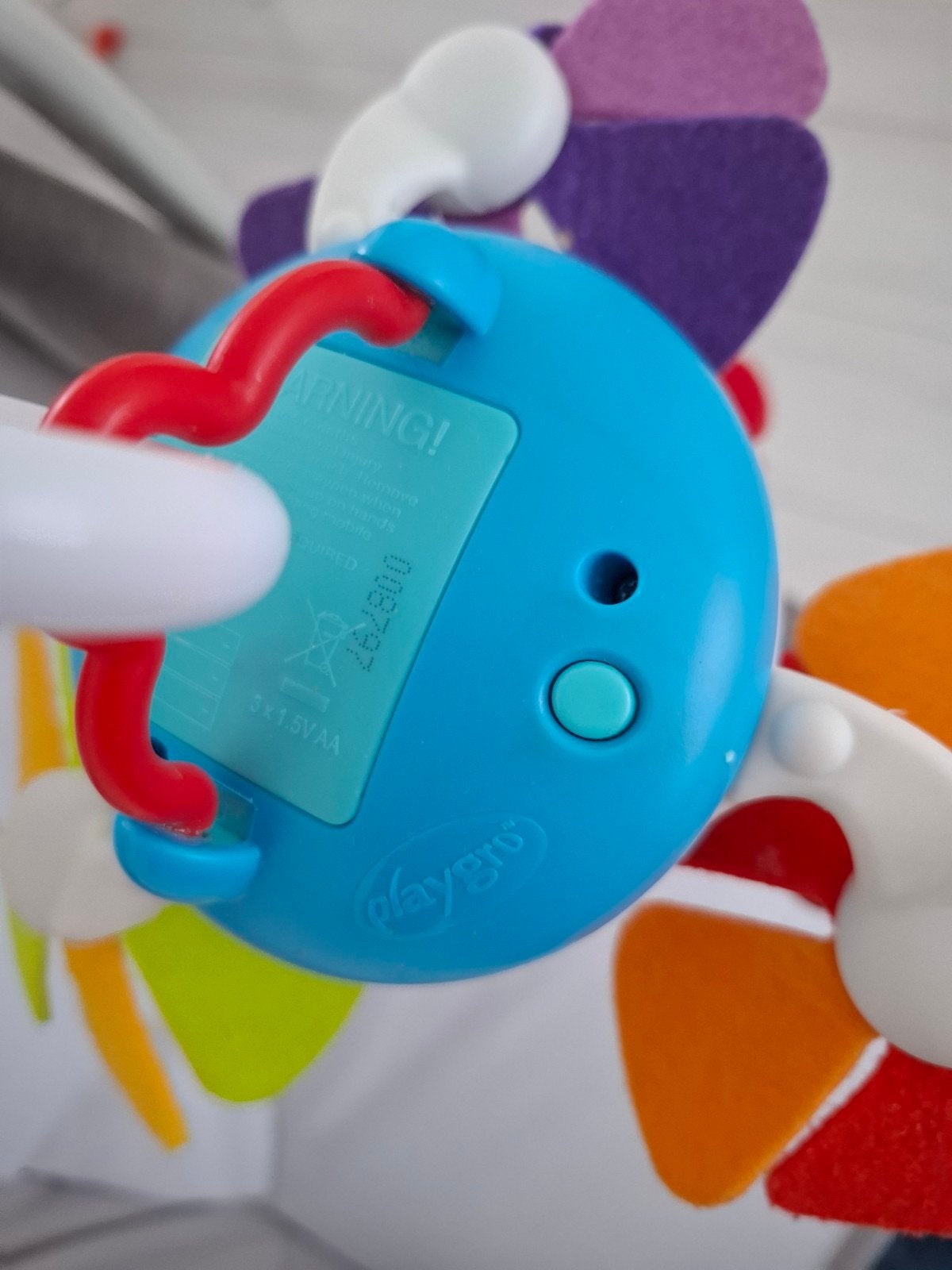 Playgro Mobiel met geluid en licht voor baby, Kinderen en Baby's, Speelgoed | Babyspeelgoed, Ophalen of Verzenden, Zo goed als nieuw