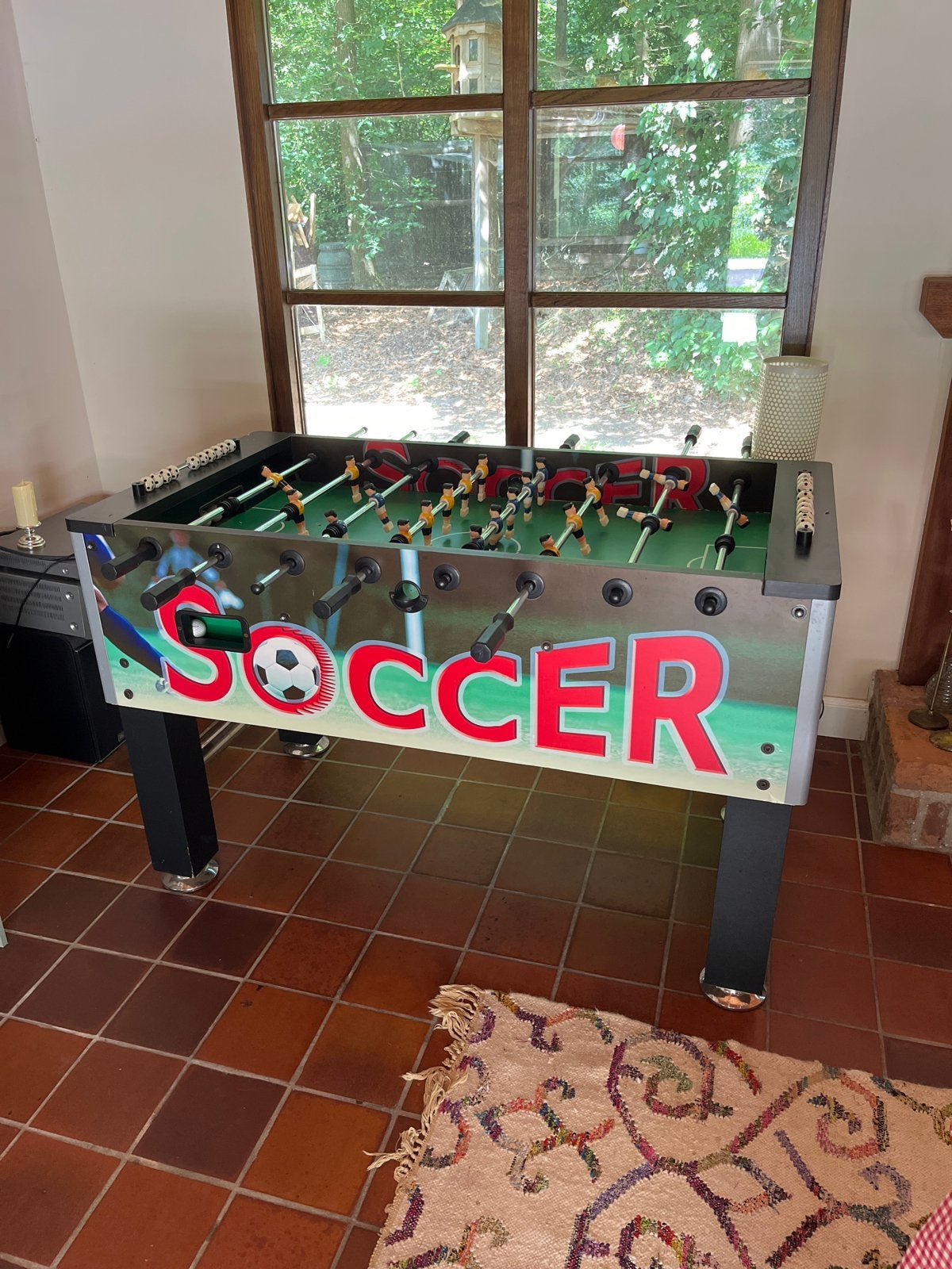 Voetbaltafel - Tafelvoetbalspel, Ophalen of Verzenden, Gebruikt