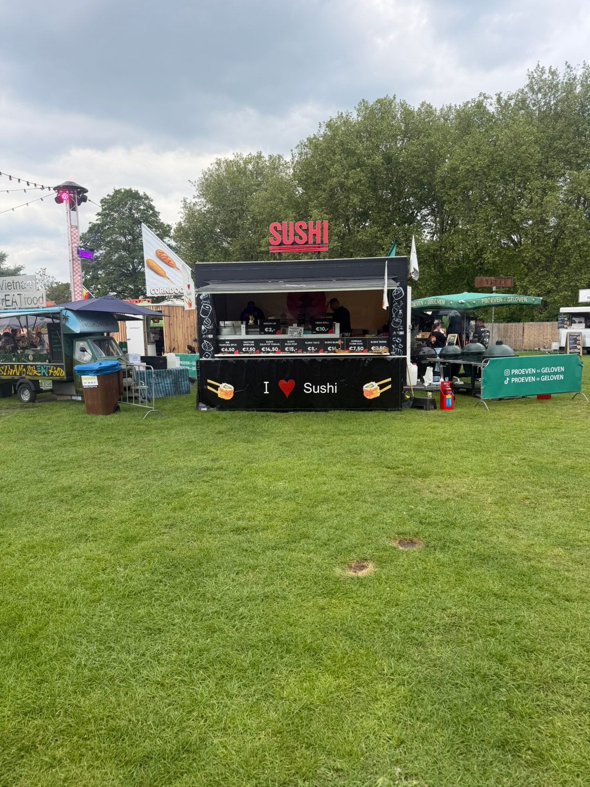 Sushi Foodtruck te Koop - Klaar voor Evenementen!, Zakelijke goederen, Exploitaties en Overnames