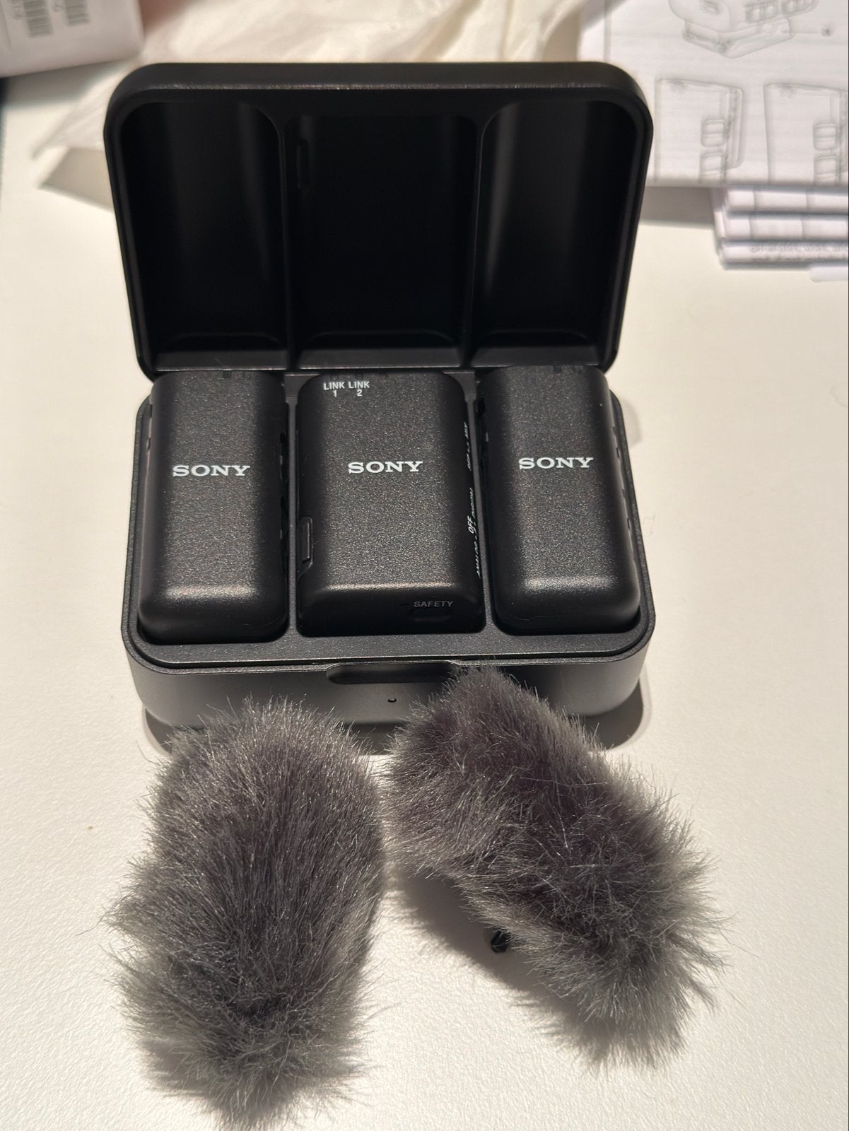 Sony ECM-W3 Microfoon set - Niet gebruikt, nieuw, Ophalen of Verzenden, Zo goed als nieuw, Studiomicrofoon, Draadloos
