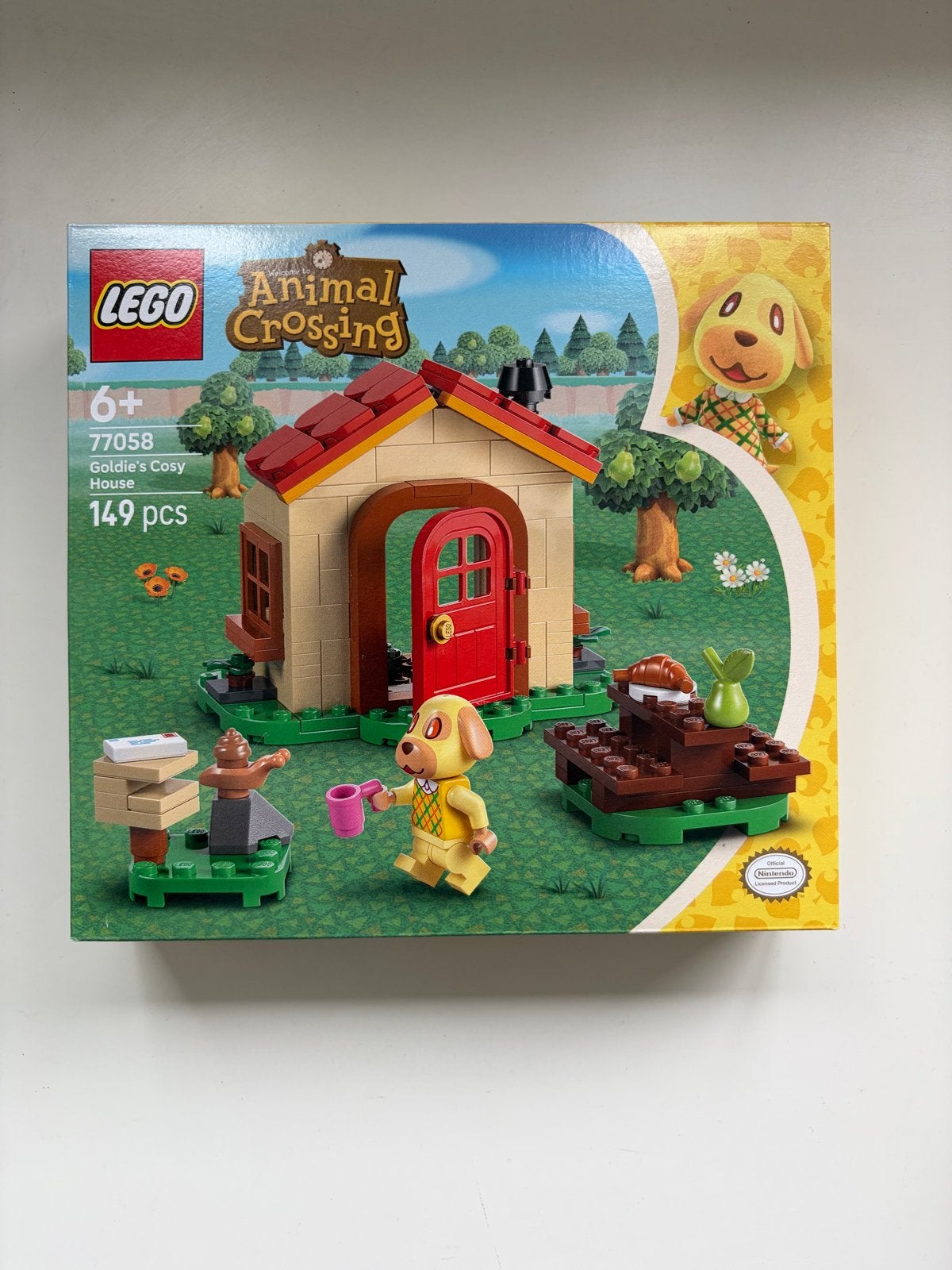 LEGO Animal Crossing Goldie's Gezellige Huis 77058, Lego, Overige thema's, Denemarken, Nieuw