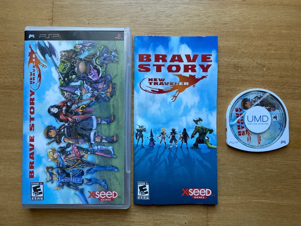 Brave story psp, 1 speler, Racen en Vliegen, Ophalen of Verzenden, Zo goed als nieuw
