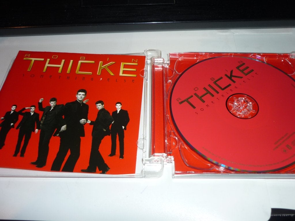 Robin Thicke de cd something else, Verzenden, Zo goed als nieuw, Poprock