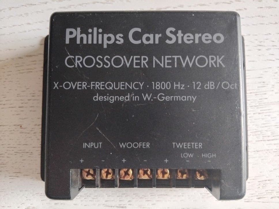 Philips Car Stereo Crossover Netwerk - 1800 Hz, Ophalen, Gebruikt