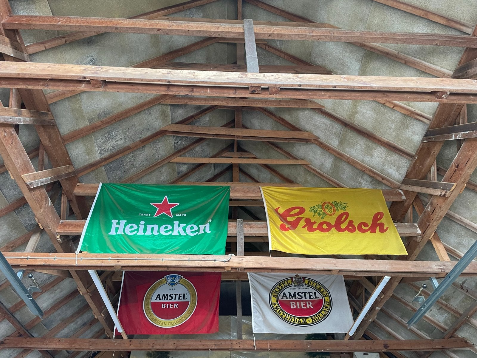 Gave vlaggen van biermerken, Diversen, Ophalen of Verzenden