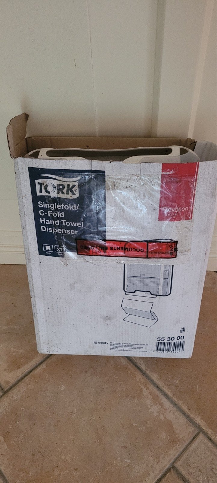 Tork Singlefold/C-Fold Handdoek Dispenser, Overige typen, Kunststof, Nieuw, Ophalen of Verzenden