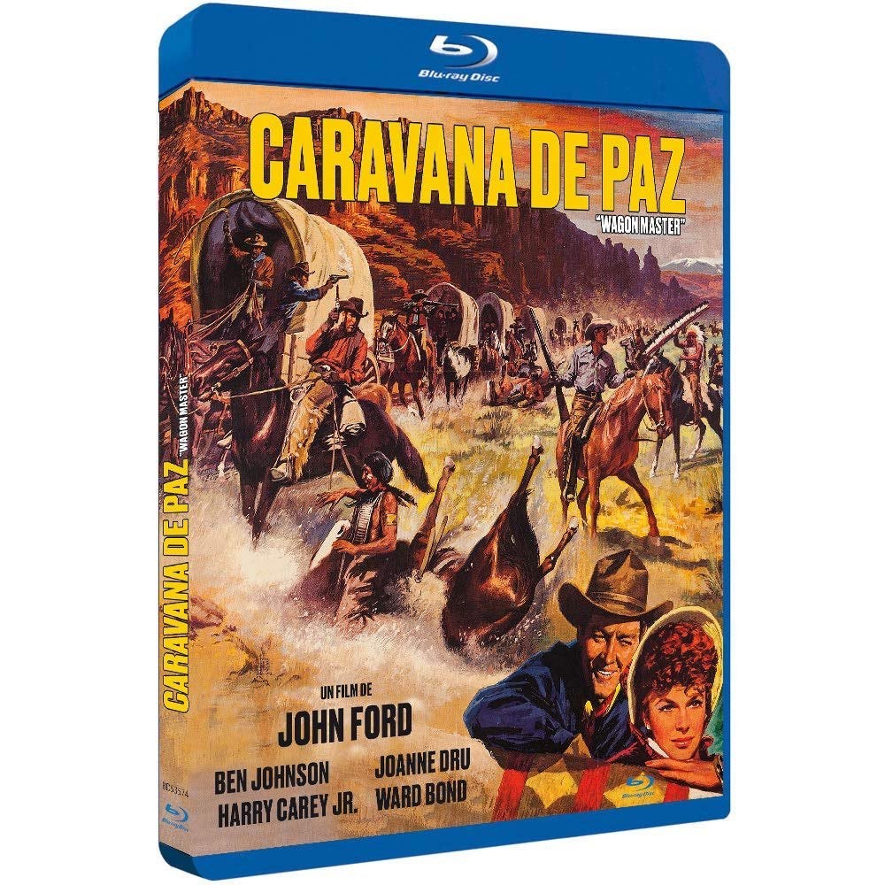 Blu-ray Wagon Master (regie John Ford) Nieuw in seal, Ophalen of Verzenden, Nieuw in verpakking, Klassiekers