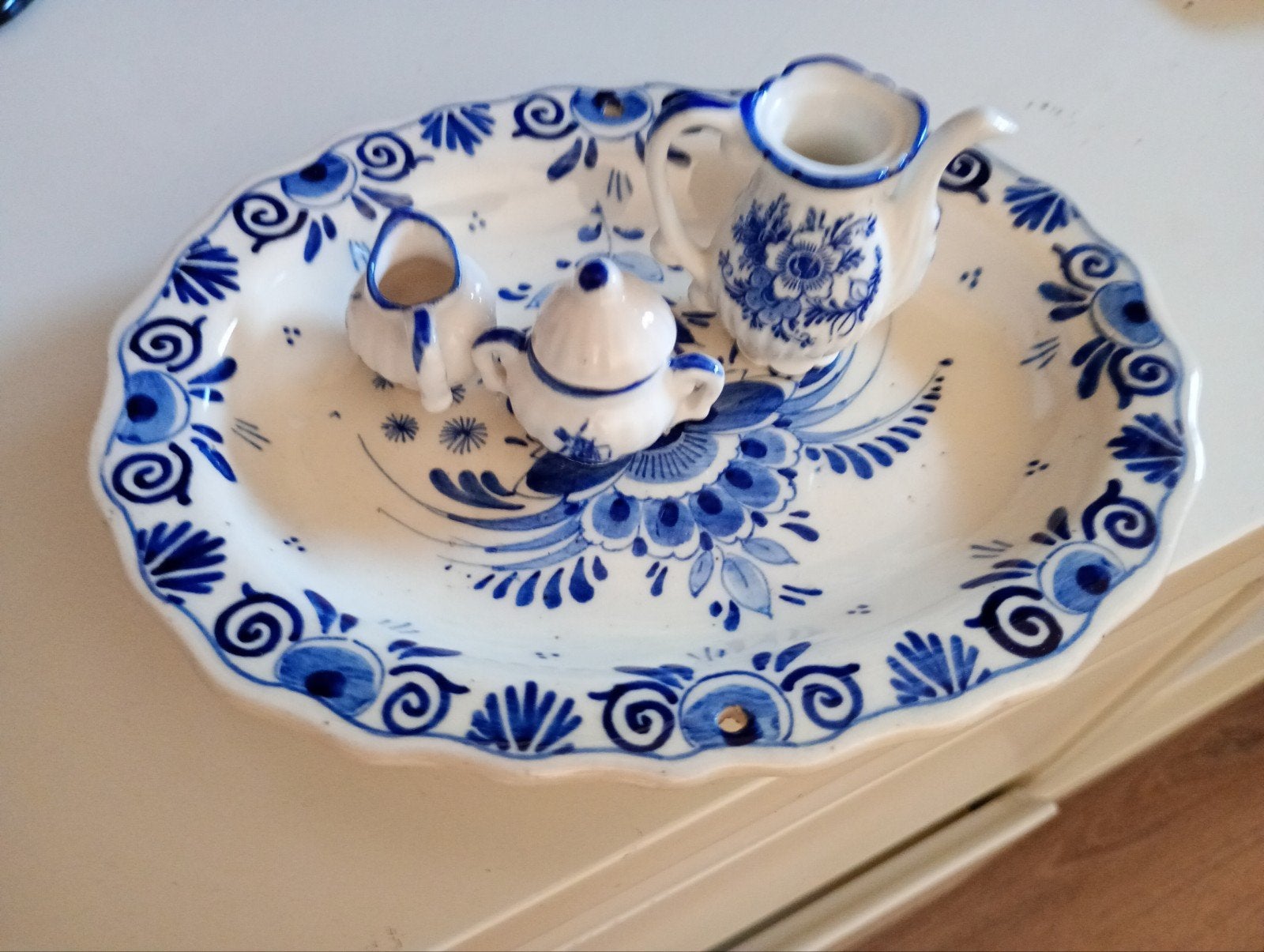 Delfts Blauw Miniatuur   origineel l, Ophalen