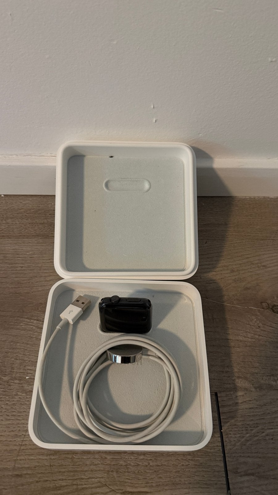 Apple Watch (1st generation) Series 0 - 42mm Stainless Steel, Gebruikt, Hartslag, Zwart, IOS