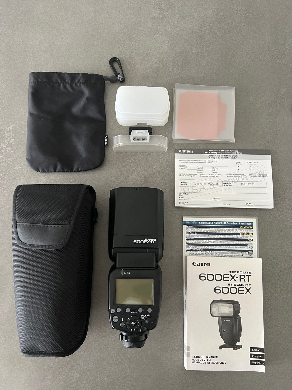 Canon Speedlite 600EX RT-flitser, Audio, Tv en Foto, Fotografie | Flitsers, Canon, Canon, Kantelbaar, Ophalen of Verzenden