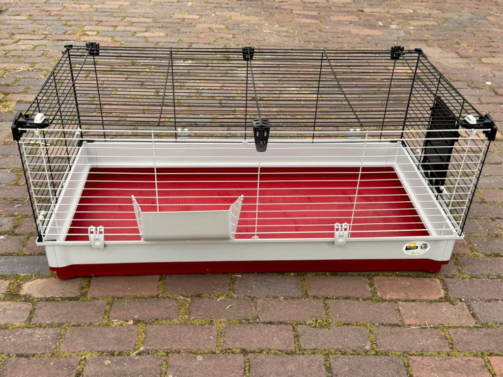 Ferplast Krolik Cavia kooi Nieuw model met zijdeur 120 cm, Kooi, 110 cm of meer, Zo goed als nieuw, Cavia